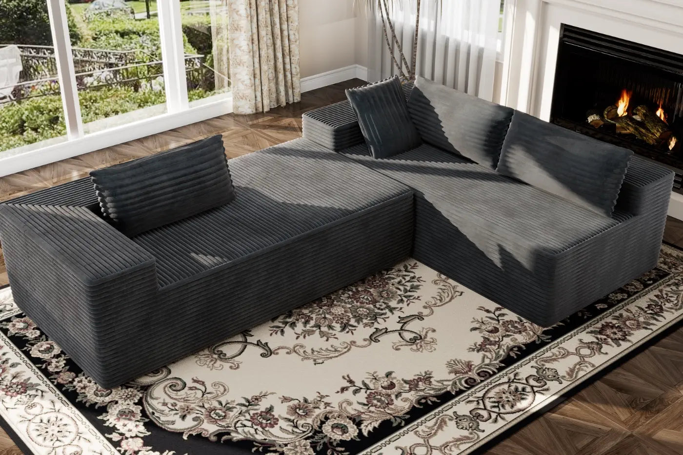 Patio Kingdom Modular sectional sofa