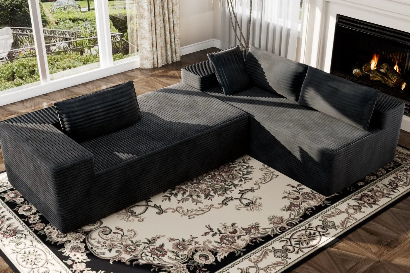 Patio Kingdom Modular sectional sofa