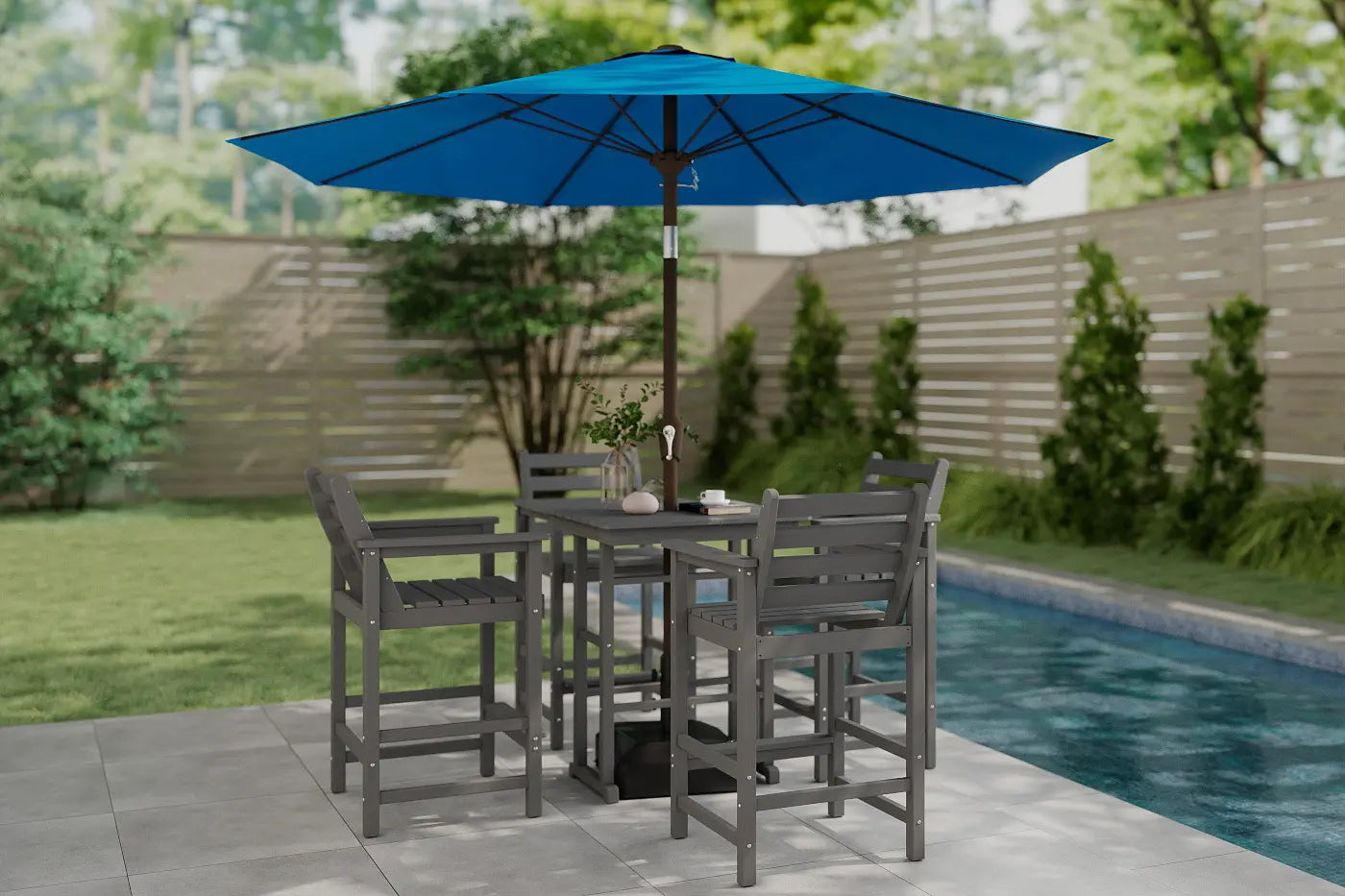 Patio Kingdom 9Ft Autotilt umbrella