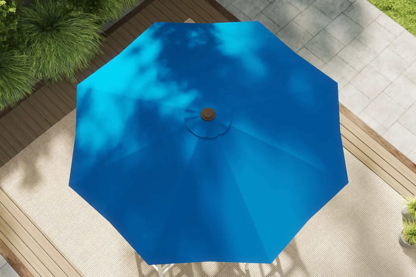 Patio Kingdom 9Ft Autotilt umbrella