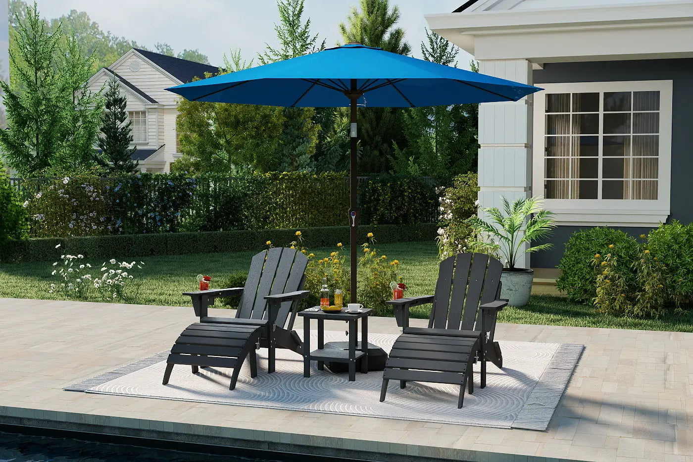 Patio Kingdom 9Ft Autotilt umbrella