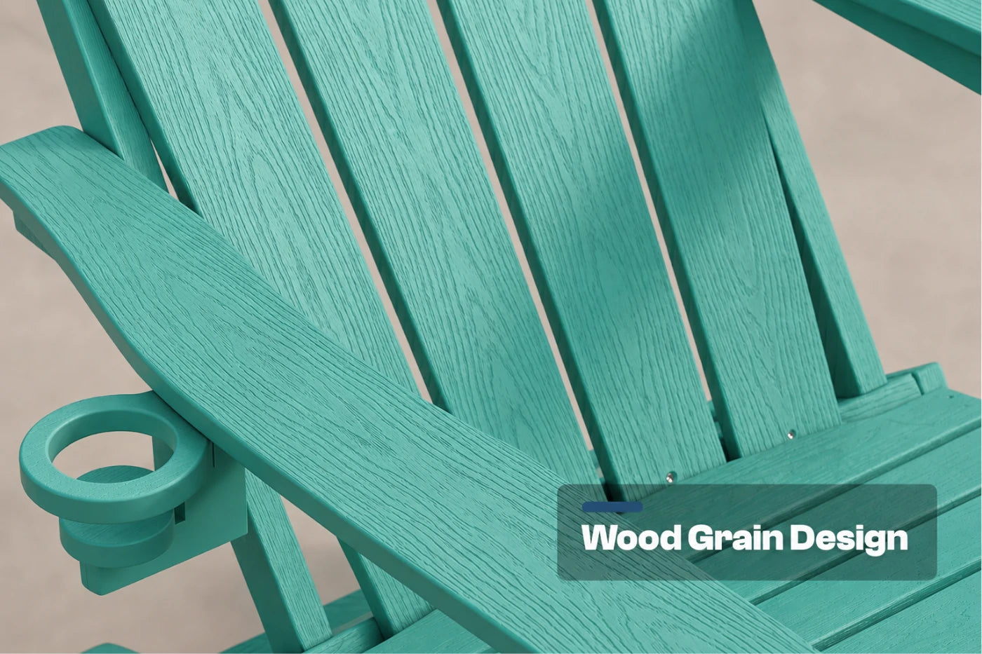 Multifunctional Adirondack Rocking Chair
