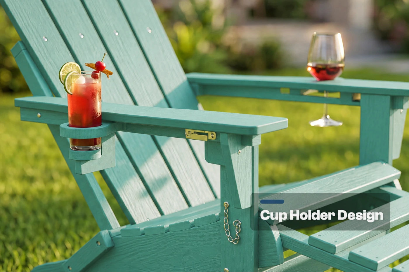 Multifunctional Adirondack Rocking Chair