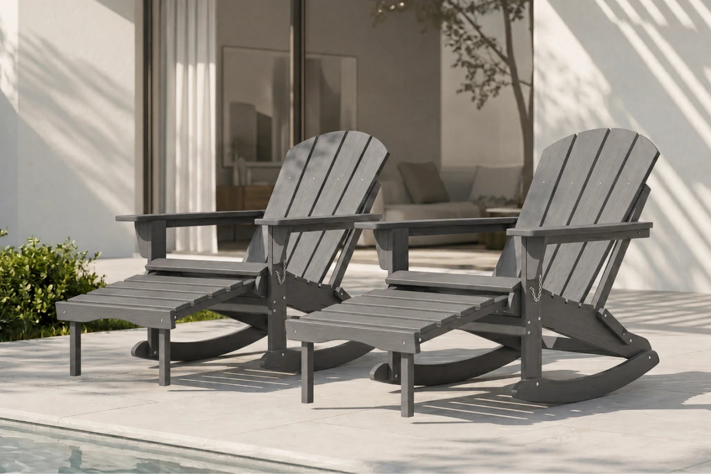 Multifunctional Adirondack Rocking Chair