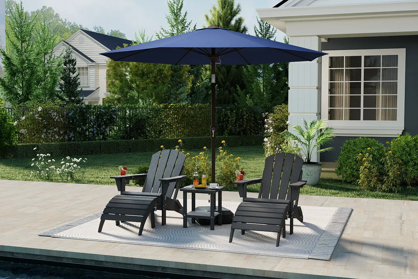 Patio Kingdom 9Ft Autotilt umbrella