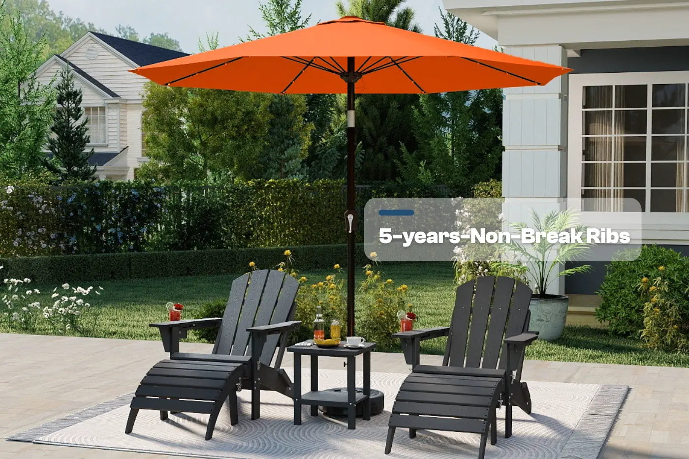 Patio Kingdom 9Ft Autotilt umbrella