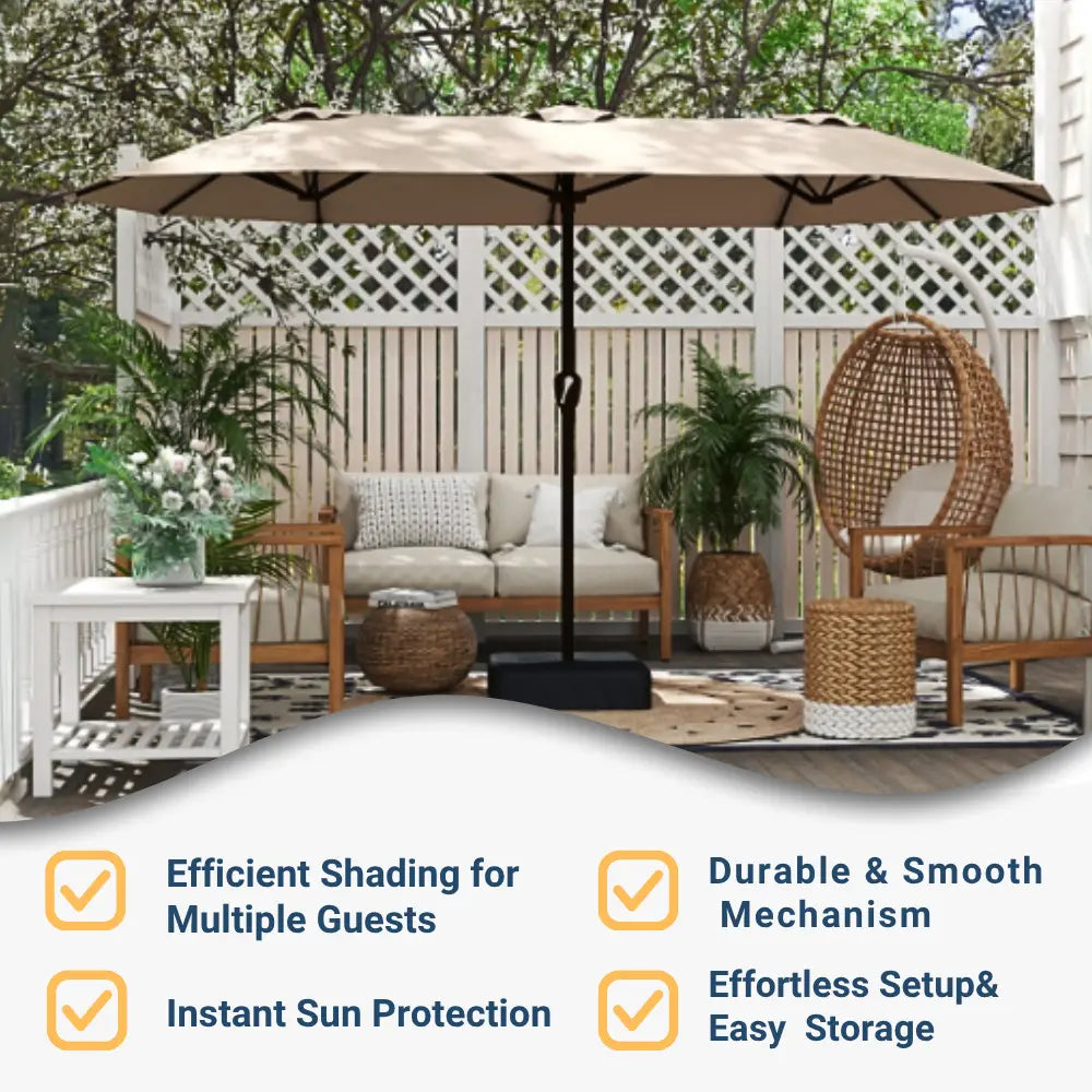PatioKingdom Double side patio