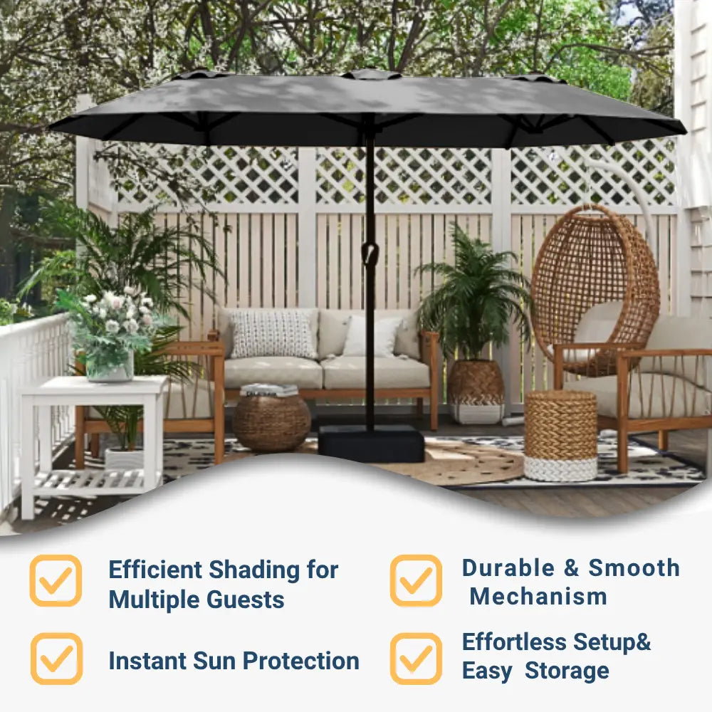 PatioKingdom Double side patio