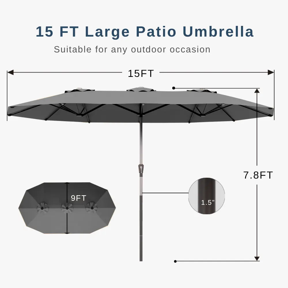 PatioKingdom Double side patio