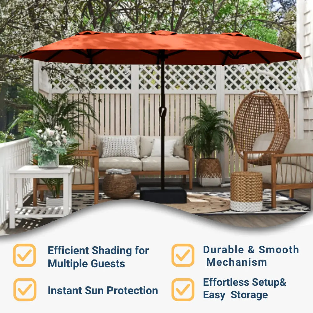 PatioKingdom Double side patio