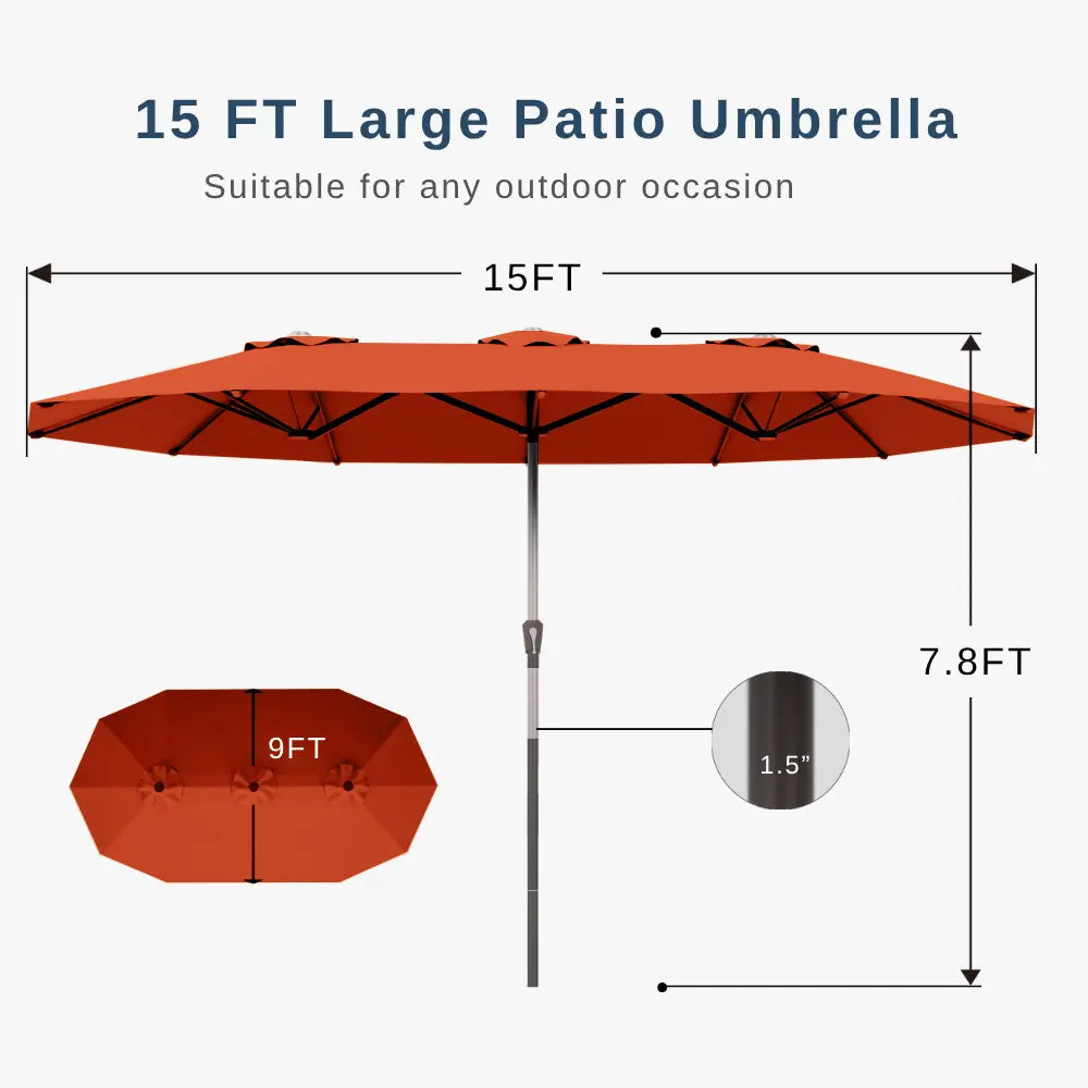 PatioKingdom Double side patio