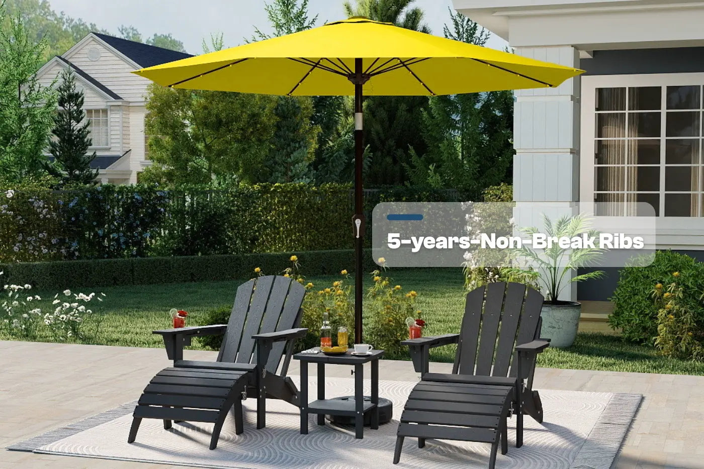 Patio Kingdom 9Ft Autotilt umbrella