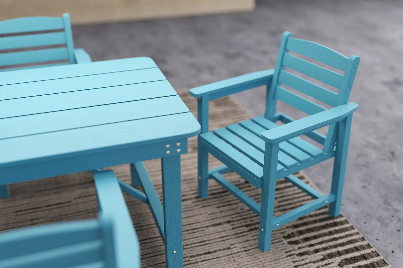 HDPE Outdoor Dining Set