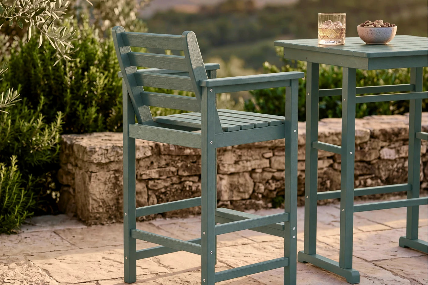 Adirondack Bar Set