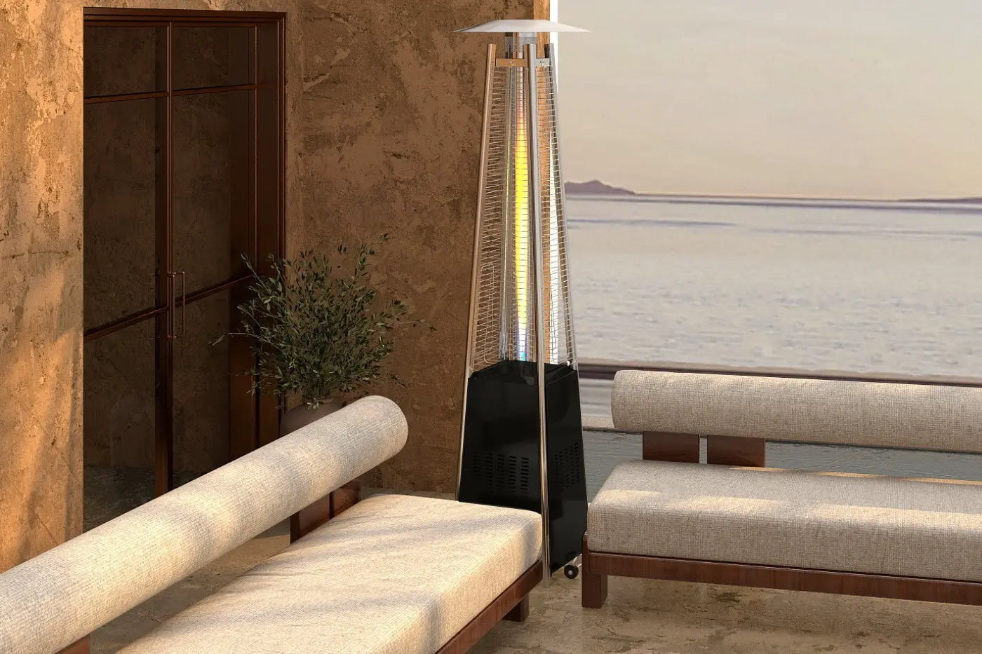 Deluxe Propane Outdoor Patio Heater