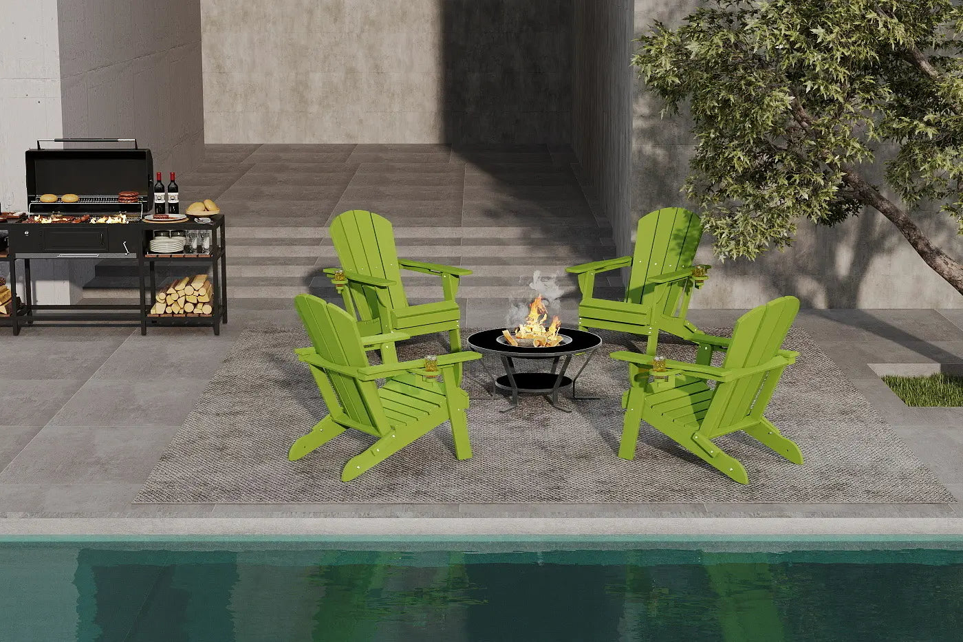 Folding Adirondack Chair