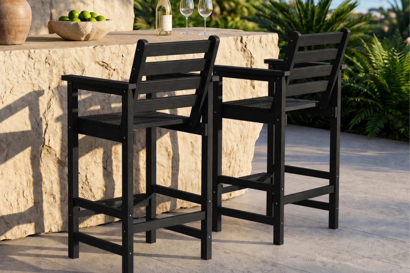 Adirondack Bar Set