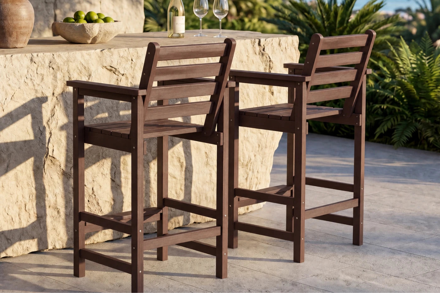Adirondack Bar Set