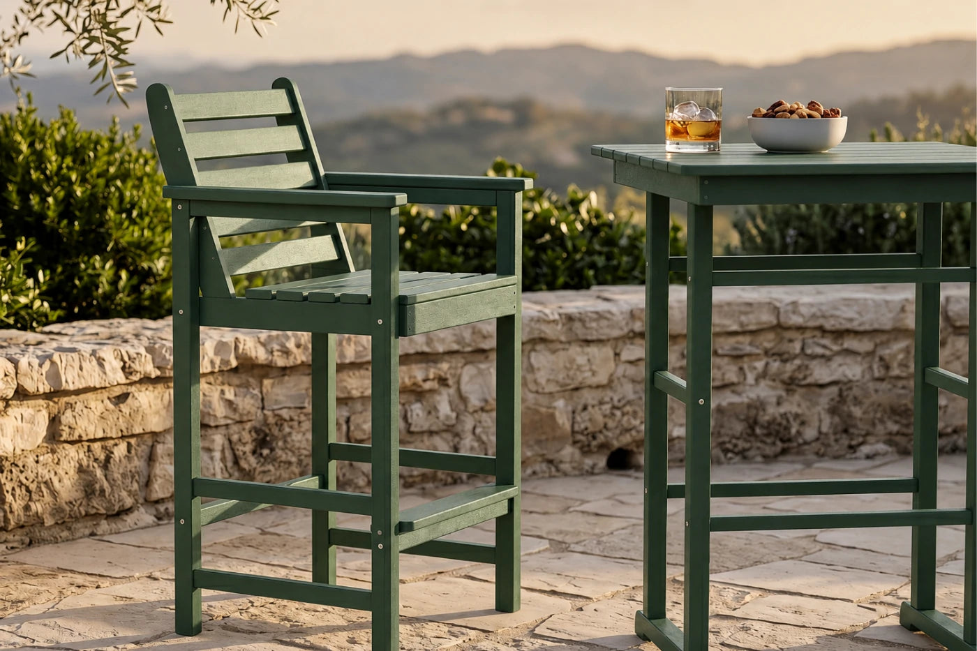 Adirondack Bar Set