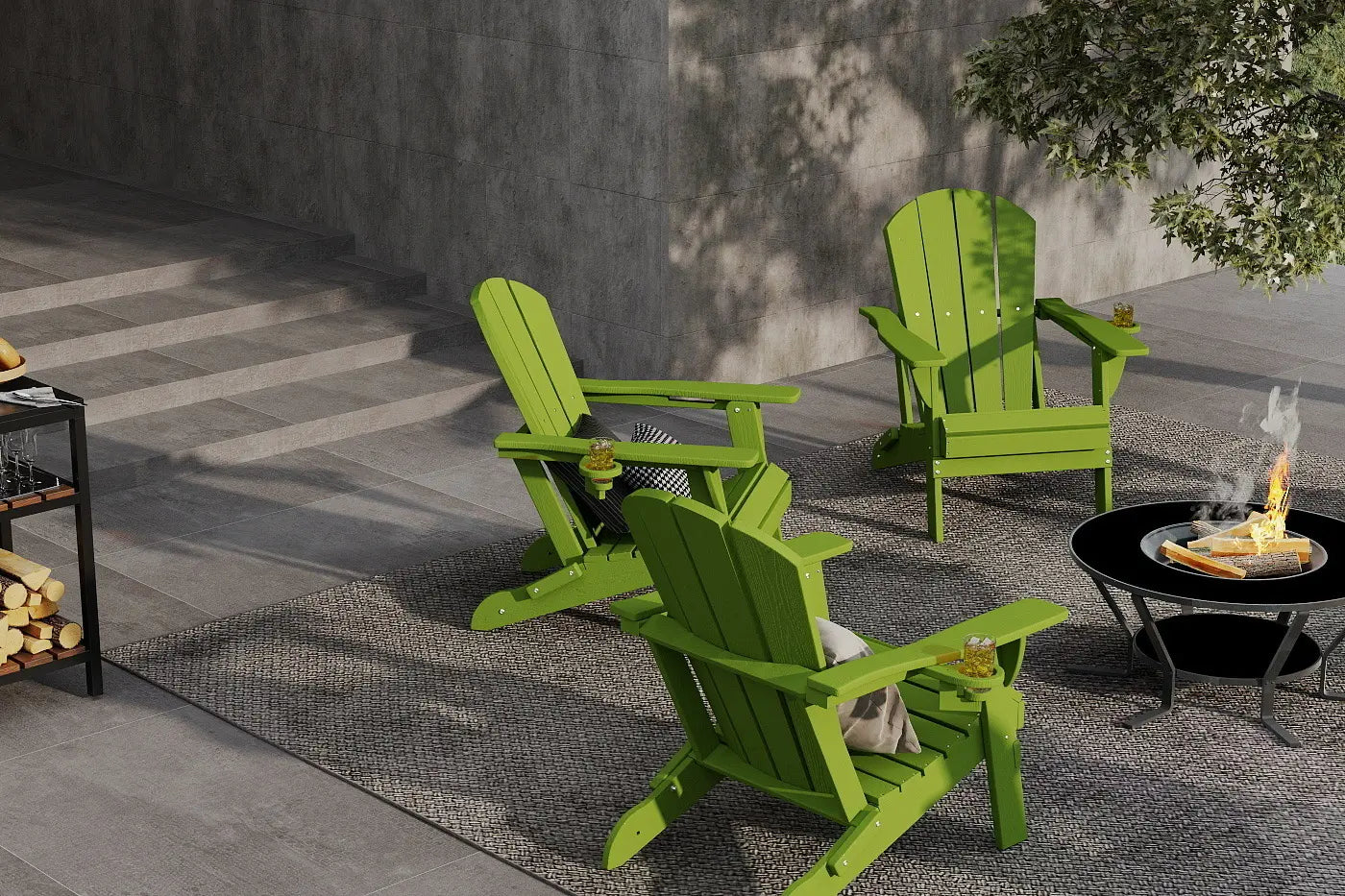 Folding Adirondack Chair