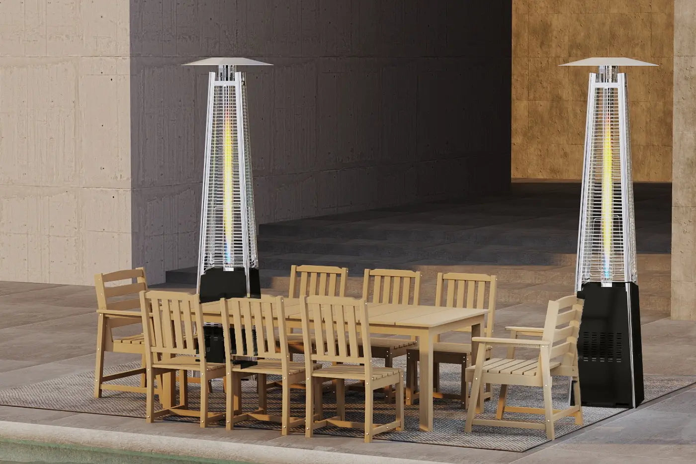 Deluxe Propane Outdoor Patio Heater