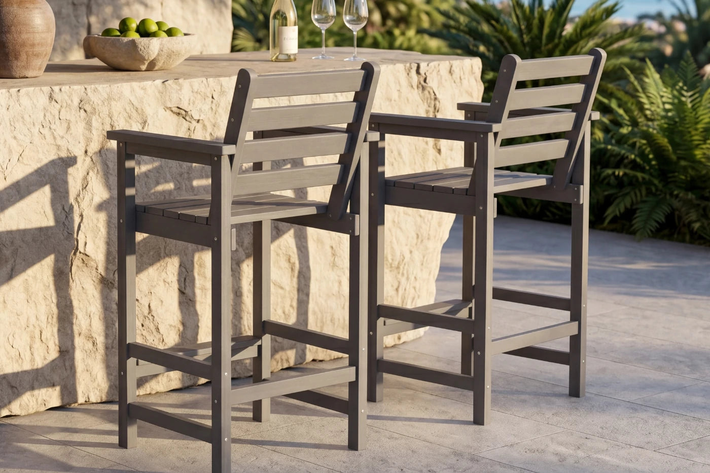 Adirondack Bar Set