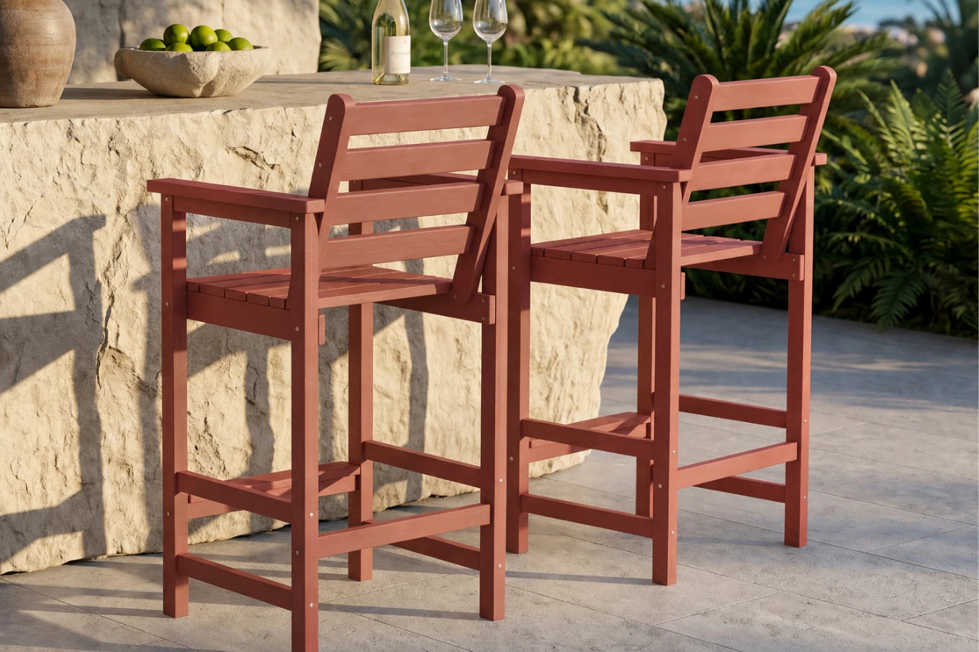 Adirondack Bar Set