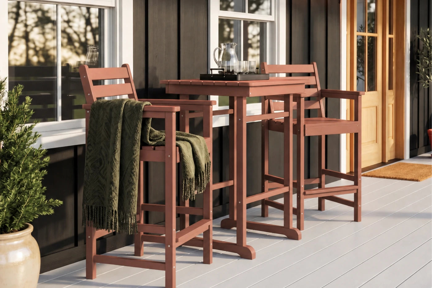 Adirondack Bar Set