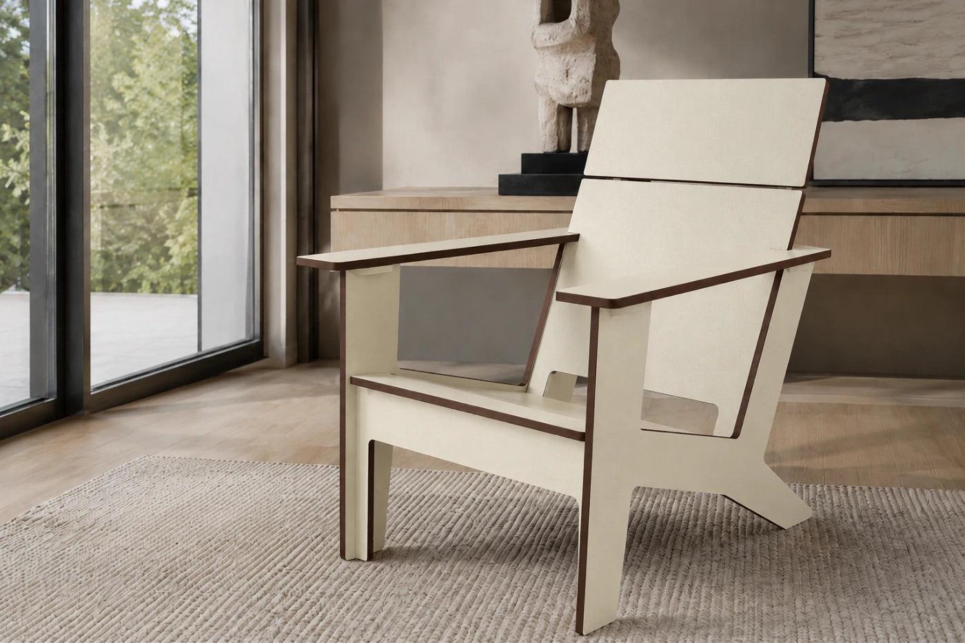 Modern Poly Adirondack Chair