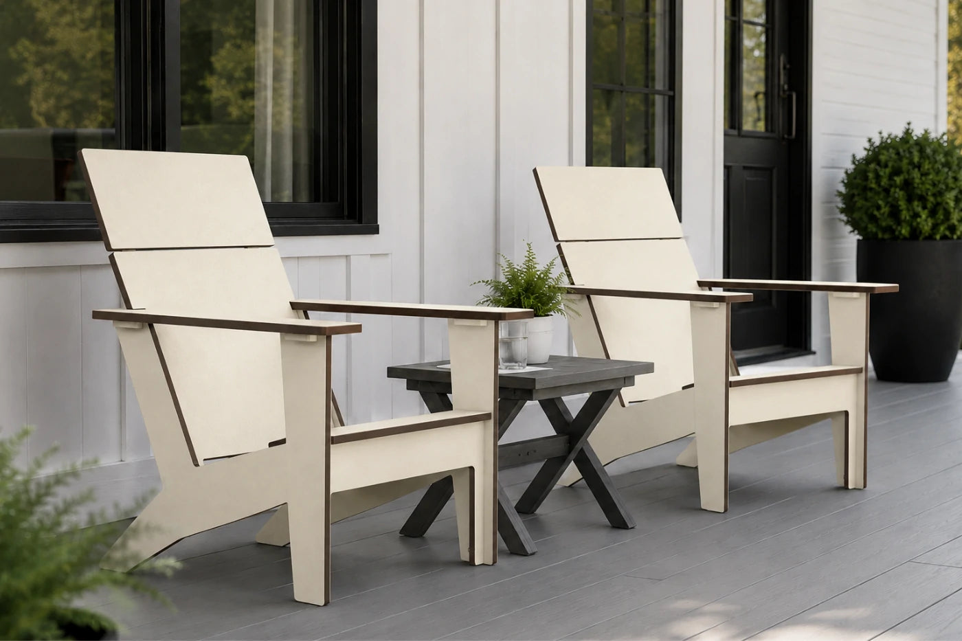 Modern Poly Adirondack Chair