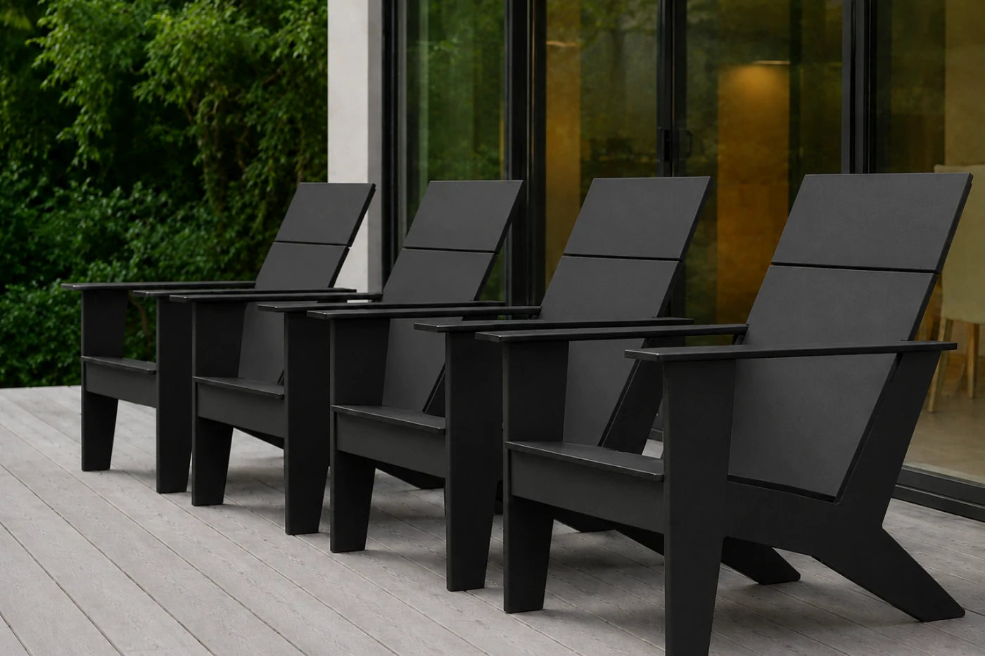 Modern Poly Adirondack Chair