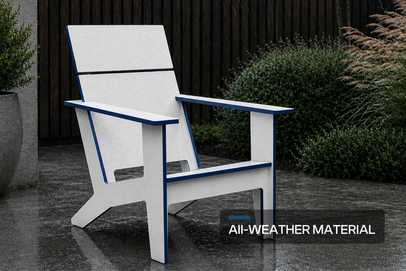 Modern Poly Adirondack Chair