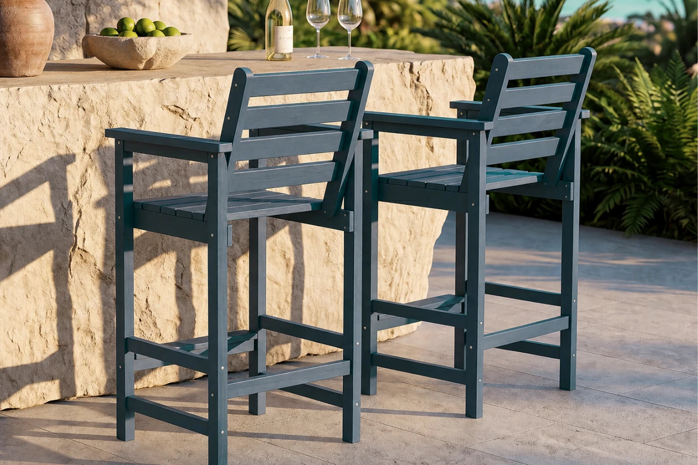 Adirondack Bar Set