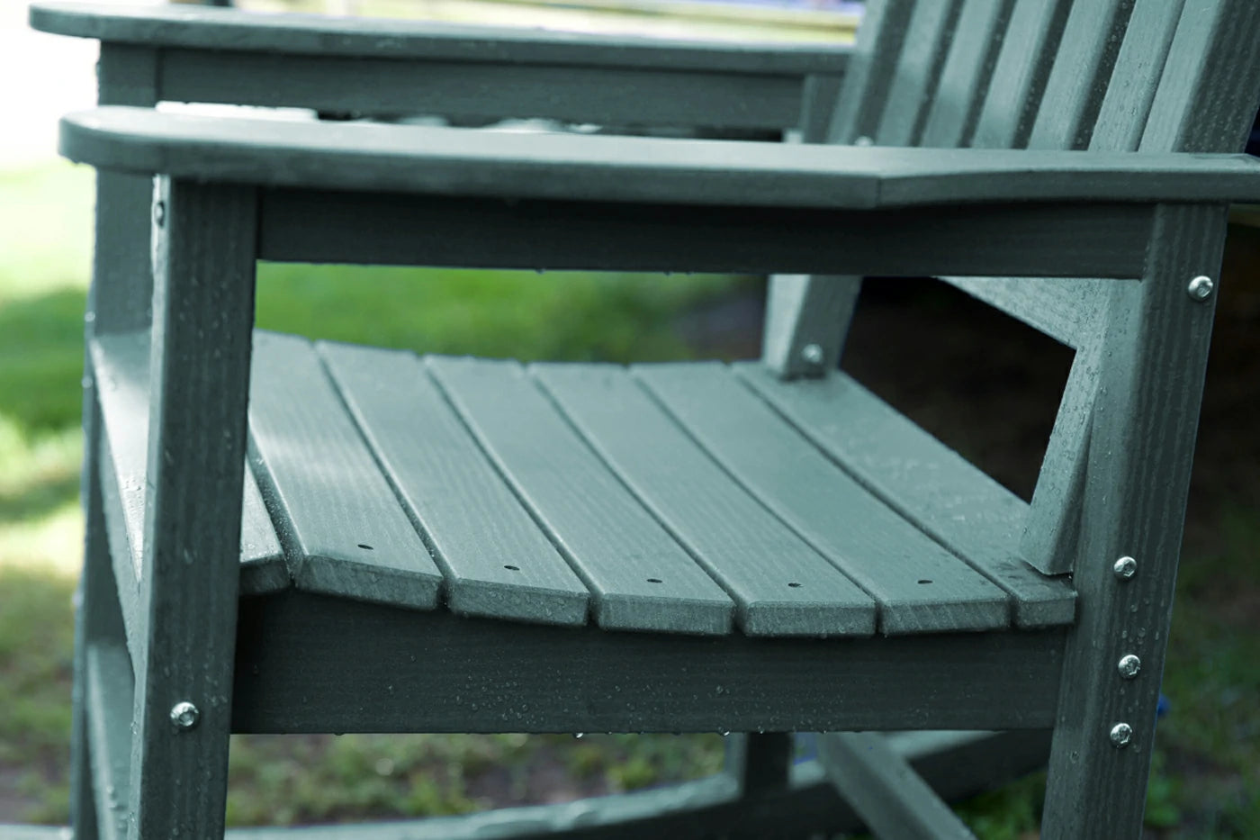 HDPE Rocking Chair with Footboard