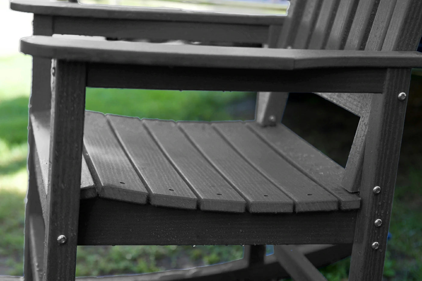 HDPE Rocking Chair with Footboard
