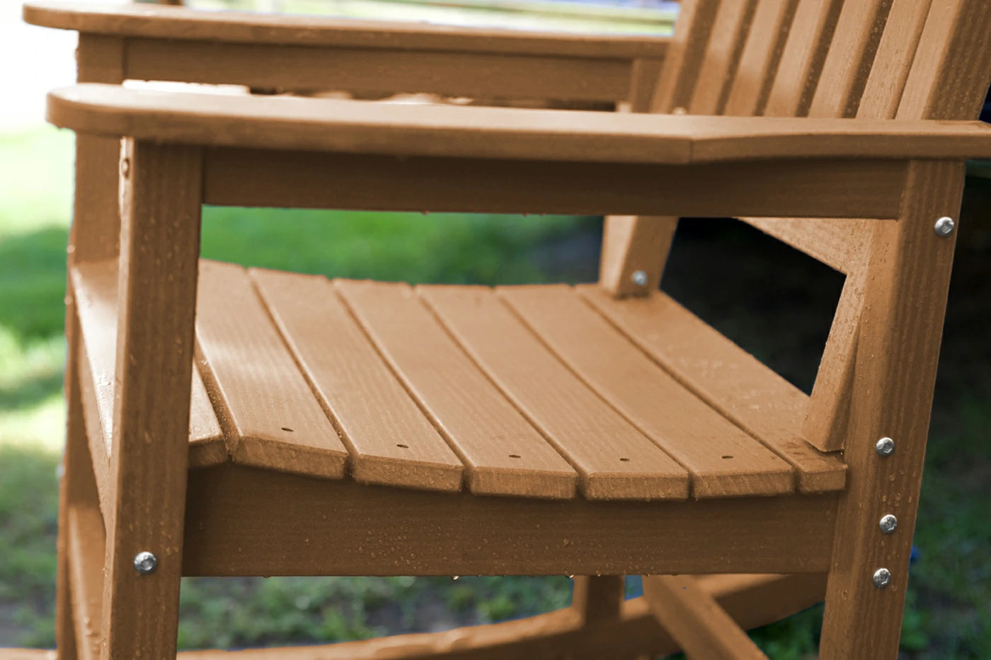 HDPE Rocking Chair with Footboard