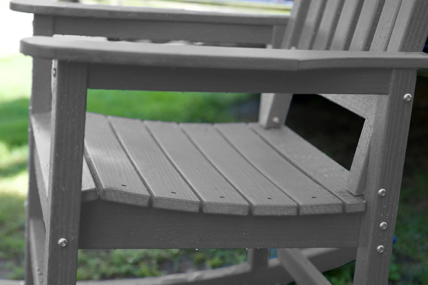 HDPE Rocking Chair with Footboard
