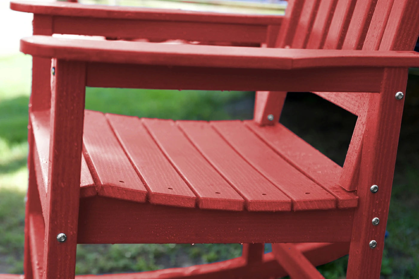 HDPE Rocking Chair with Footboard