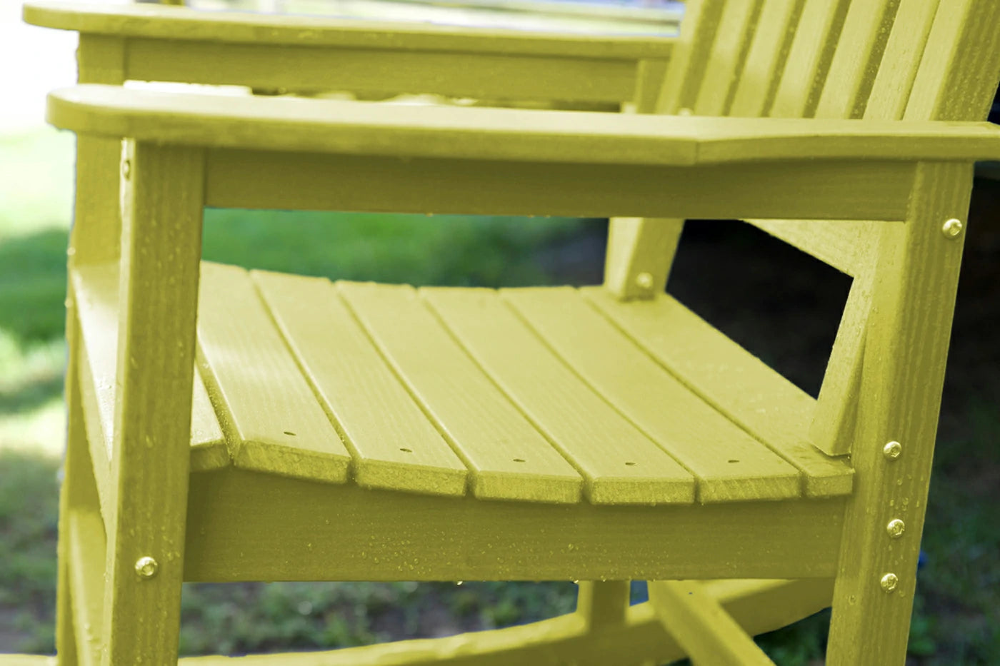 HDPE Rocking Chair with Footboard