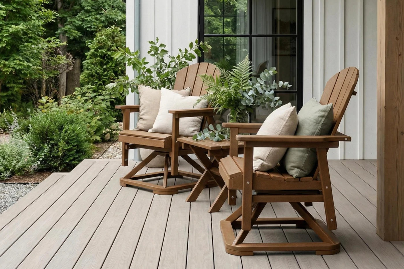 Perli™ Adirondack Swivel Glider Chair