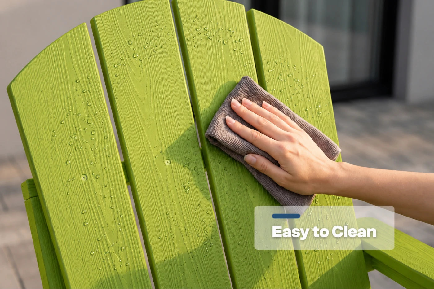 HDPE Reclining Adirondack Chair