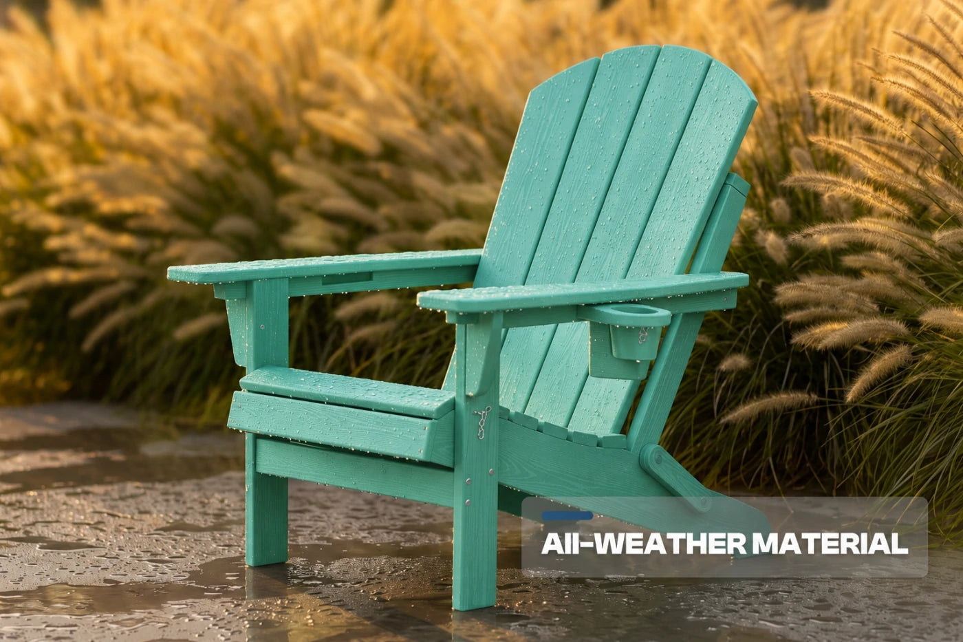 HDPE Reclining Adirondack Chair