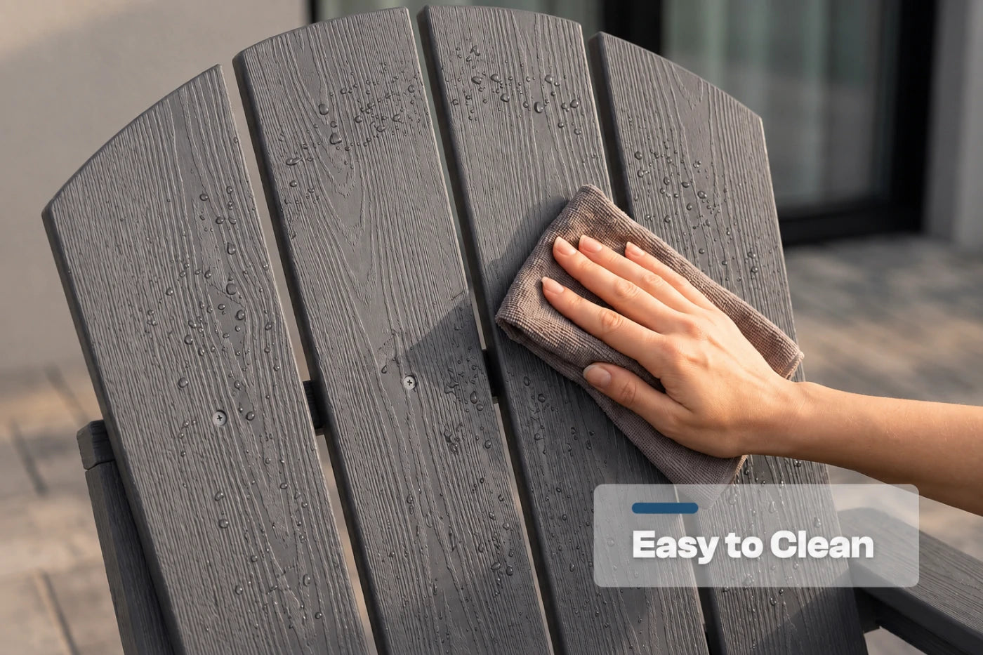HDPE Reclining Adirondack Chair