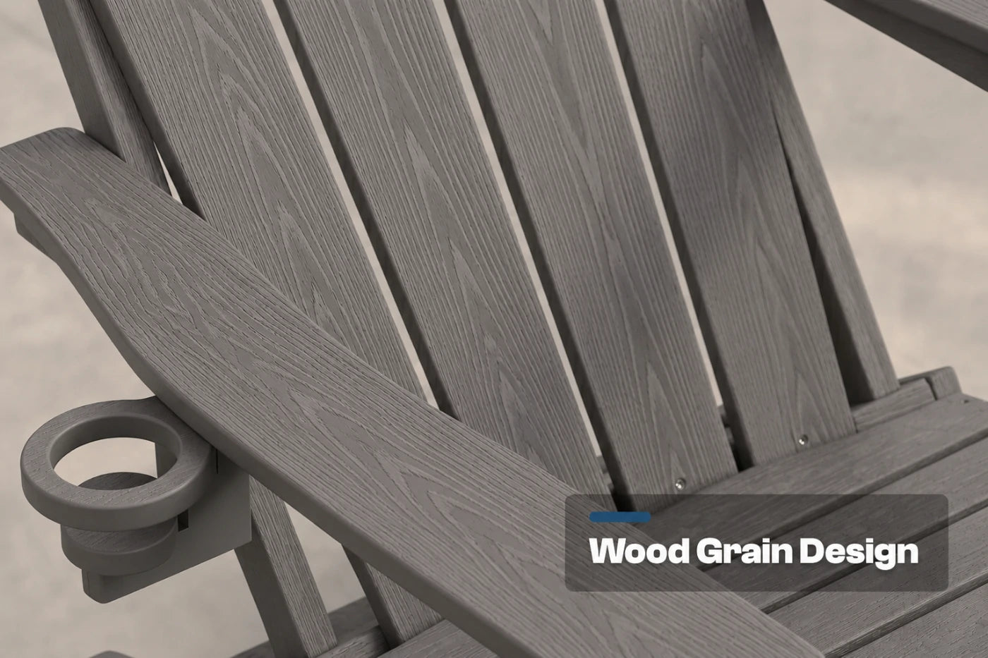 HDPE Reclining Adirondack Chair