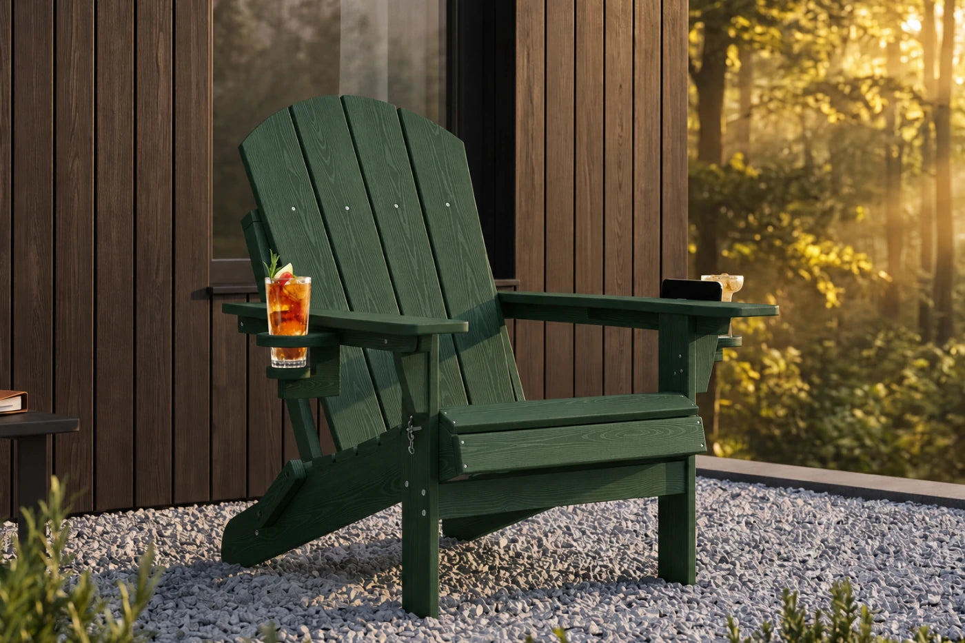 HDPE Reclining Adirondack Chair
