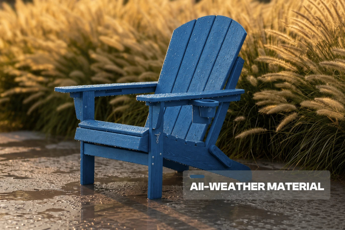 HDPE Reclining Adirondack Chair