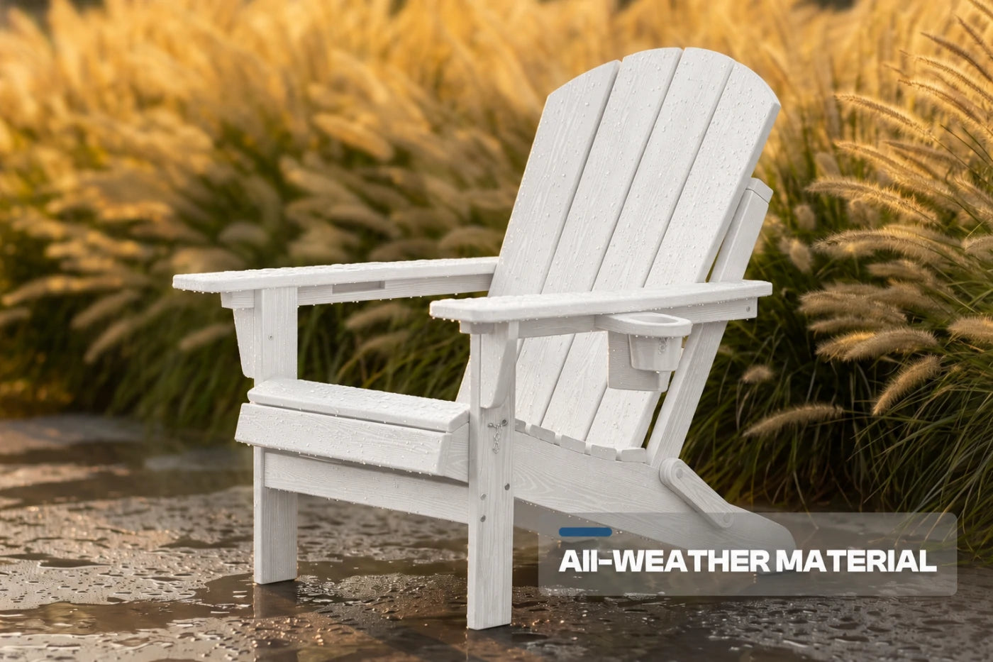 HDPE Reclining Adirondack Chair