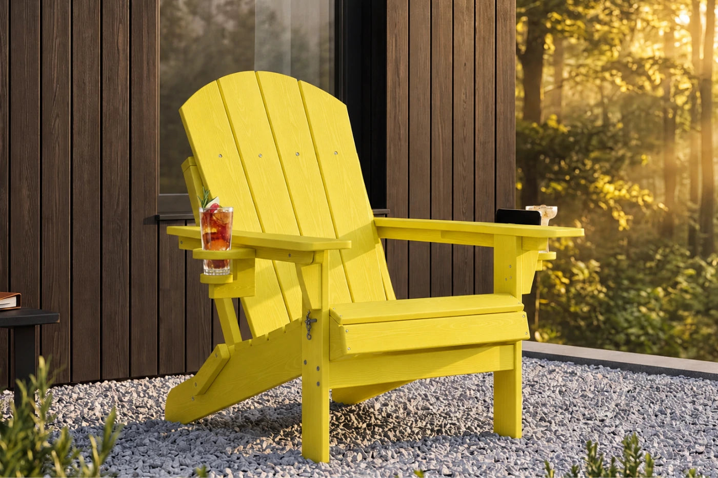 HDPE Reclining Adirondack Chair