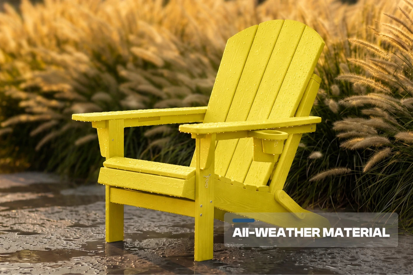 HDPE Reclining Adirondack Chair