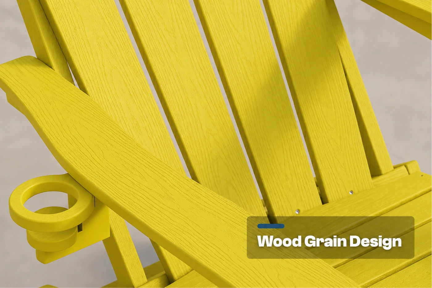 HDPE Reclining Adirondack Chair